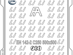 Chiusini quadrati C250